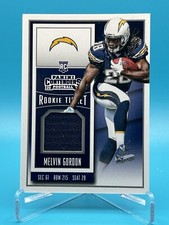 2015 Panini Contenders Melvin Gordon Rookie Ticket RC patch RTS-MG