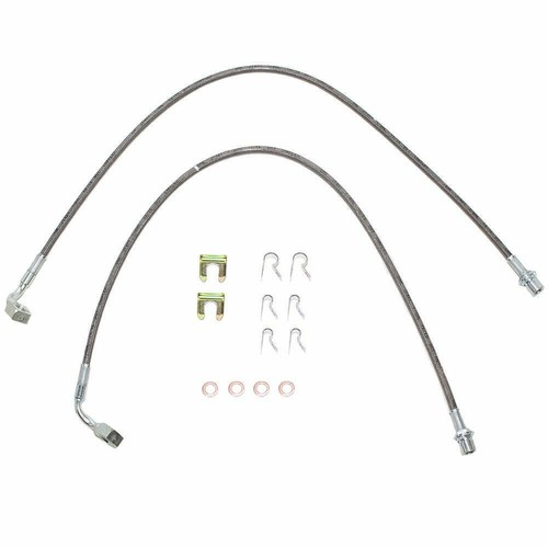 Línea y manguera de freno se adapta a Chevrolet Silverado 2500 HD 01-07 V8 platón corto doble cabina-BLH9 - Imagen 6 de 8