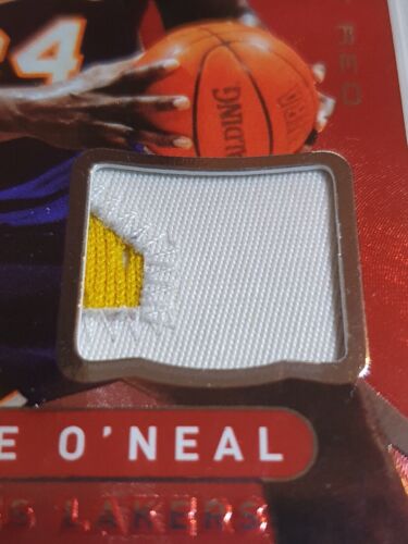 2012 Totally Certified Shaquille O'Neal #PATCH PRIME RED /49 Game Worn Jersey - Picture 2 of 4