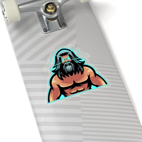 ZEUS ELEKTRISCHER BLAUER GOTT GRIECHISCHE MYTHOLOGIE Kuss-Cut Aufkleber - Bild 3 von 25