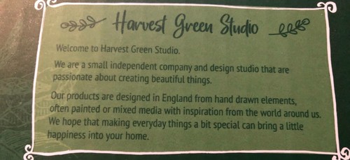New Bees Harvest Green Studio 10 1/2” Dinner Plate with Golden Bumble Bees - Picture 5 of 5