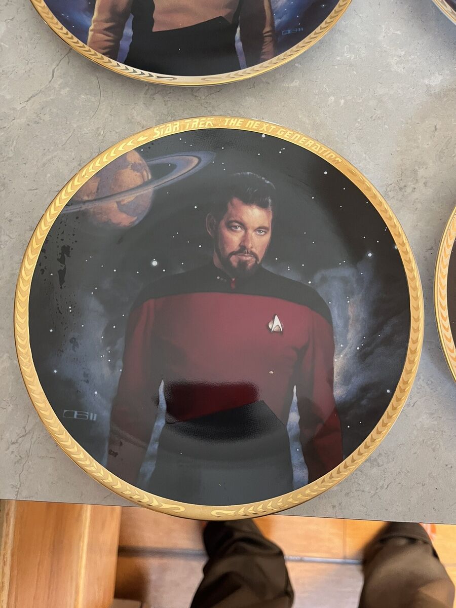 Star Trek The Next Generation (TNG) プレート star trek the next generation limited edition plate