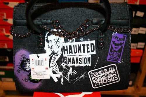 Disney Parks Haunted Mansion Loungefly Hitchhiking Ghosts Purse Bag Crossbody - Picture 4 of 6