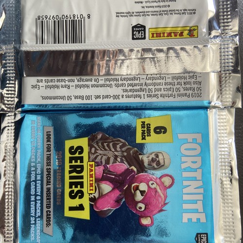x10 Panini Fortnite Series 1 Trading Card Packs (60 Trading Cards ) Black Knight - Picture 3 of 3