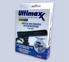 Ultimaxx Universal Mini Condenser Shotgun Microphone [UM-MIC100]