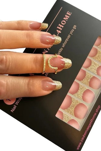 Foglio per unghie, pellicola per unghie autoadesiva, nailwraps - Foto 2 di 3