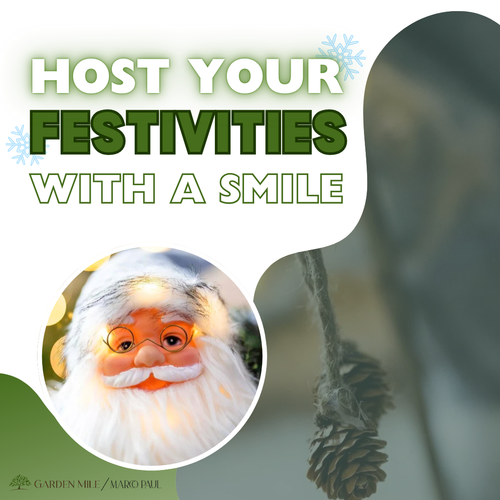 Figura de Navidad Santa Decoración preiluminada LED Navidad gris hogar grande  - Imagen 8 de 24