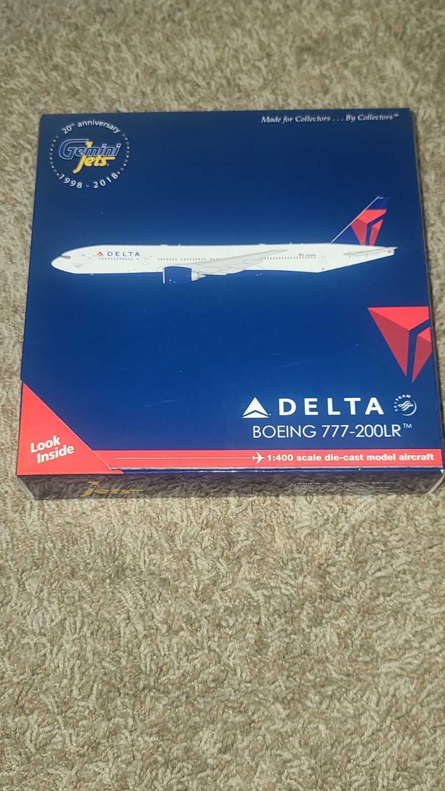 デルタ航空 NG model 1:400（ひこーきちゃん on X: 