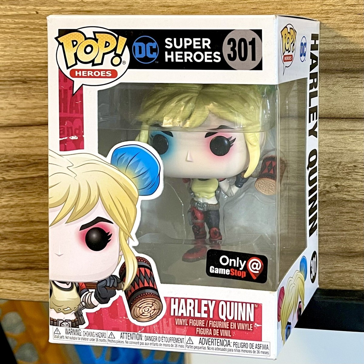 Harley Quinn with Mallet Funko Pop! #301 DC Super Heroes