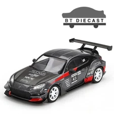 MINI GT TOYOTA GR 86 LARRY CHEN'S HKS TURBOCHARGED GR86 1/64 GREY MGT00820