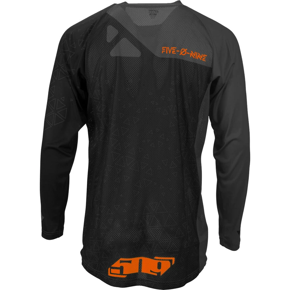 Camiseta deportiva 509 Ridge Dirt Bike, motocross, Black Fire Hextant, grande, extra grande XL Foto 2 de 4