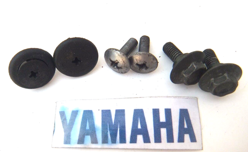 YAMAHA FZS 600 FZS600 FAZER HECKEINHEIT RÜCKSITZBANK VERKLEIDUNG SCHRAUBEN WIE ABGEBILDET 2000 - 2003