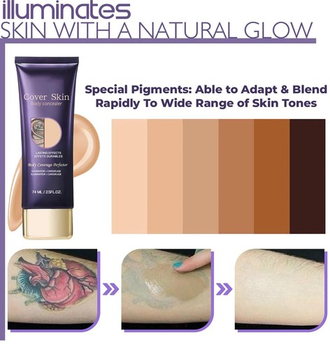 All Over Complexion Perfector, New Body Coverage Perfector, Tattoo Cover - Picture 16 of 27