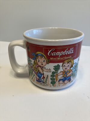 Vtg. Campbell's M'm! M'm! Good Soup Co. Mug 1993 By Westwood Kid s Gardening Mug