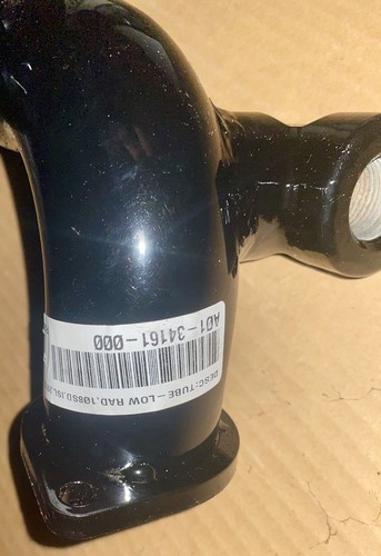 OEM Freightliner A01-34161-000 - Lower Steel Engine Coolant Hose - Picture 2 of 8