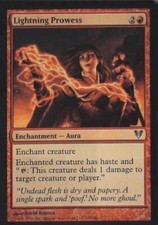 Lightning Prowess - Avacyn Restored: #145, Magic: The Gathering Nm R175