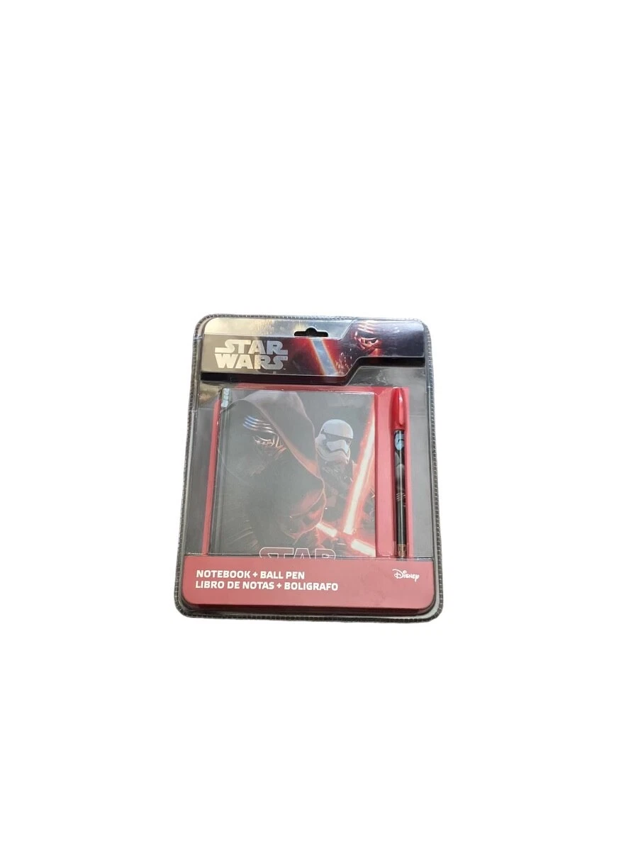 Official Disney Star Wars Gift Set Box Kylo Ren Notebook Pen Stocking filler