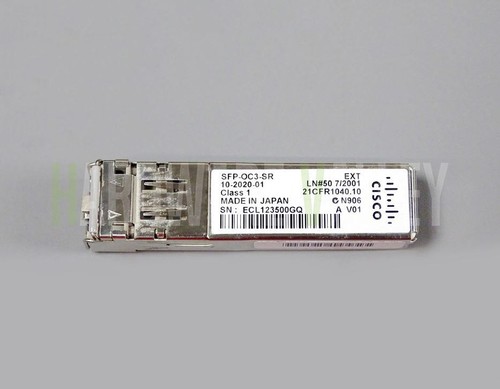 CISCO SFP-OC3-SR OC3/STM1 SFP, Single-mode fiber, Short Reach - Afbeelding 2 van 5