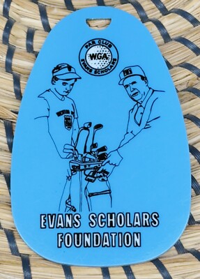 WGA 1983 Par Club Forest Lake Country Club Golf Bag Tag Golfing Evans Scholars