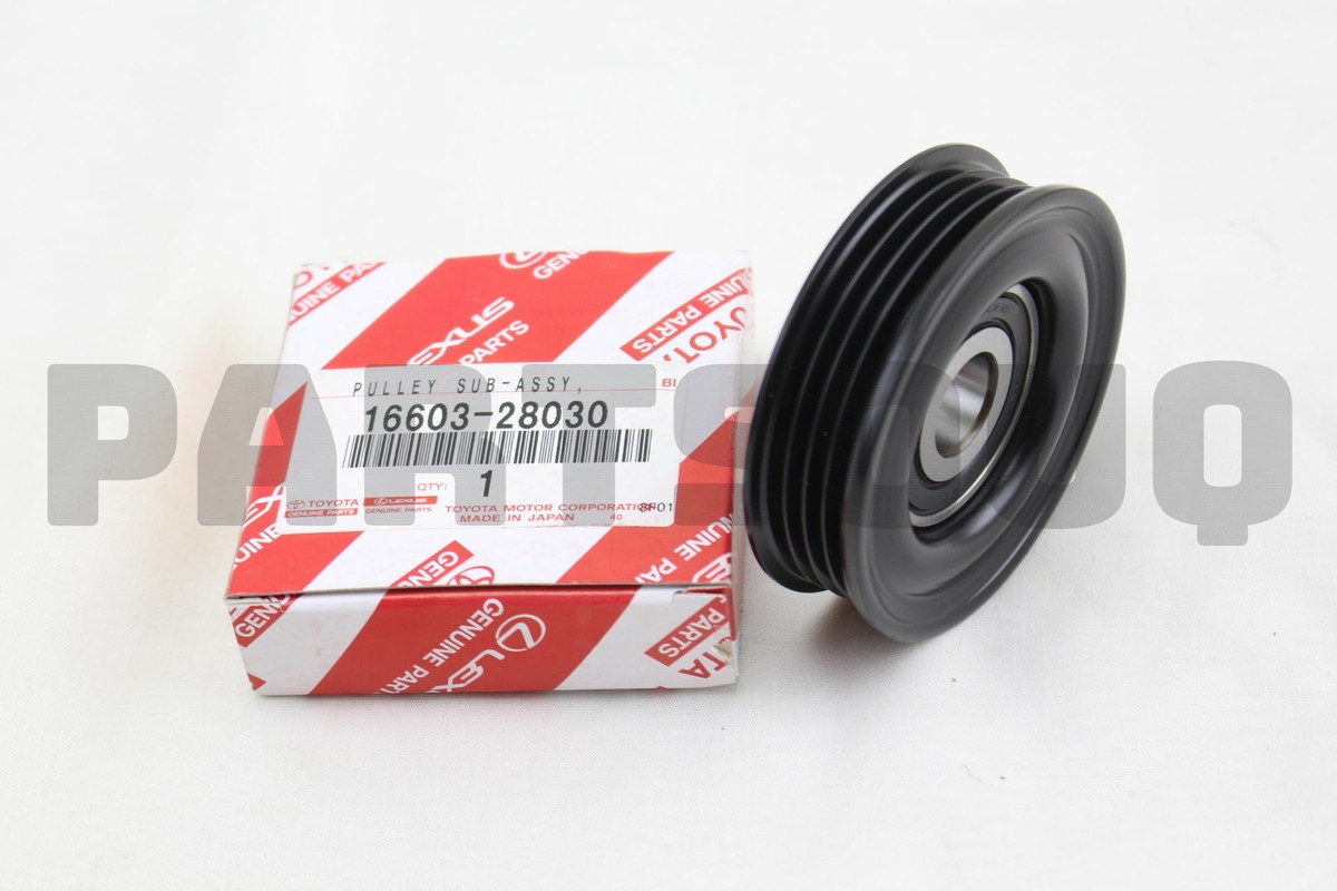 1660328030 Genuine Toyota PULLEY SUB-ASSY, IDLER 16603-28030
