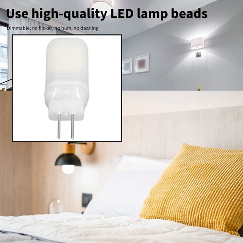 HG Cold White6pcs G4 LED Bulb 12V 360° Luminescence 360° Heat Dissipation Low AC - Picture 8 of 24
