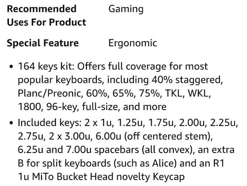 DROP KEYSTERINE KEYCAP SET - RASPBERRY - Picture 7 of 7