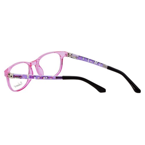NY Eye Enhance Kids Designer Reading Glasses Crystal Pink/Matte Black 4132 46 mm - Picture 5 of 5