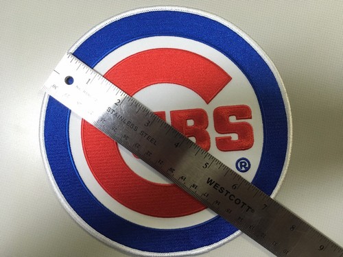 Toppa Cubs Chicago Cubs maglia toppa chicago cubs 7" ferro su guarnizione termica toppa - Foto 1 di 3