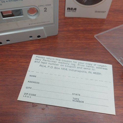 Bing Crosby a legendary performer 1977 cassette - Picture 6 of 10