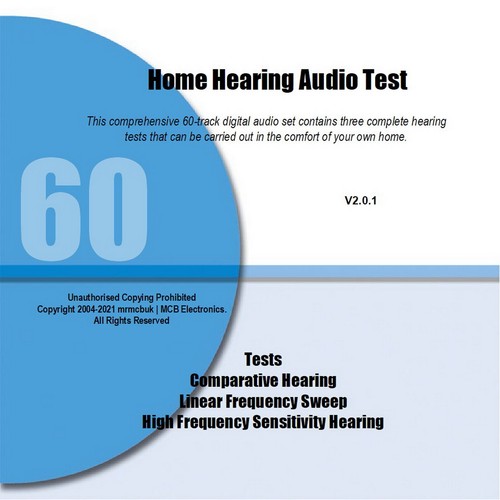 Audio Tones | Vibrations Test | Hearing Test | Coloured Noise | On Micro SD Card - Picture 5 of 28