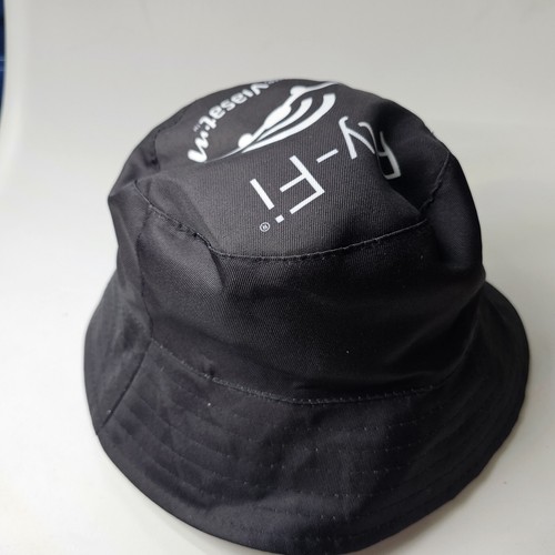 Brooklyn Nets Bucket Hat Jet Blue SGA Black One Size White Cap Y2K 90s P0a - Picture 3 of 5