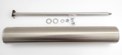 Scott Bonnar Front Roller for 17" Models with ss304 End Caps & ss304 Shaft NEW! - Picture 8 of 9