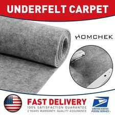 Gray 80"x40" Marine Carpet Marine Grade Carpet for Boats for Outdoor Deck Patio