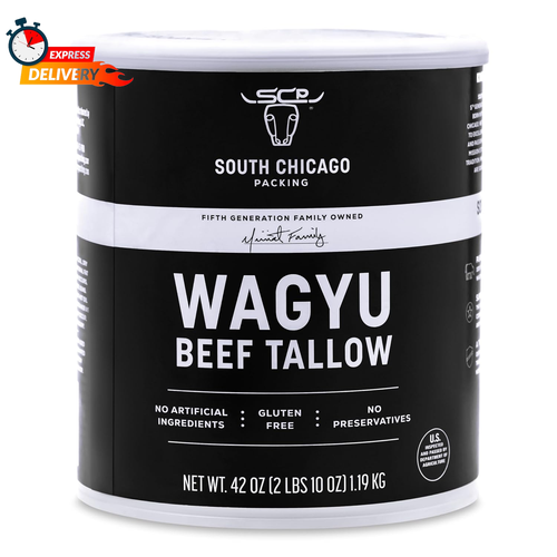 Wagyu Beef Tallow, 42 Ounces, Paleo-Friendly, Keto-Friendly, 100% Pure Wagyu - Picture 11 of 12