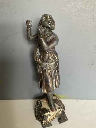 Art Deco Vienna Franz Bergman? Orientalist Dancer Figurine Cold- painted 6,5”H - Picture 9 of 16