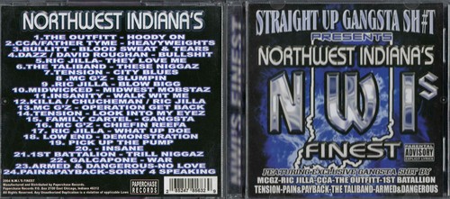 Northwest Indiana's Finest - Volume 1 Indiana Rap G-Funk