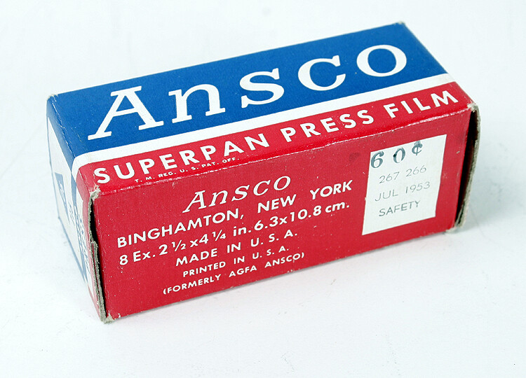 haii ANSCO 116 SUPERPAN PRESS, EXPIRED JULY 1953/170573 | eBay