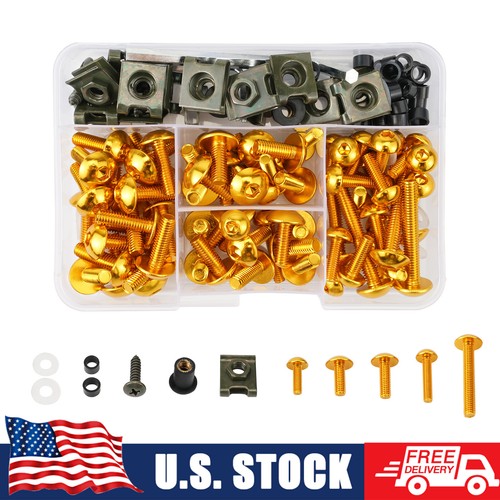 Complete Fairing Bolts Kit for Suzuki GSXR150 GSX250R GSXR600 GSXR1000 GSXR1000R - Bild 1 von 17