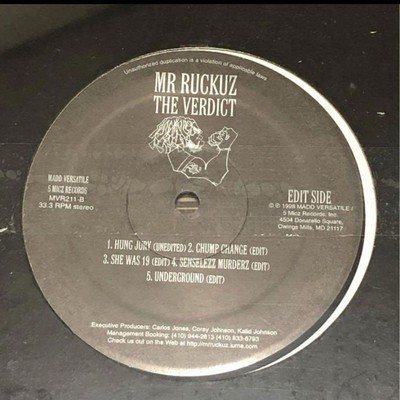 MR RUCKUZ レコード