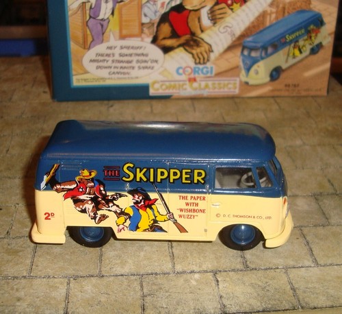 CORGI - COMIC CLASSICS - VOLKSWAGEN VAN - THE SKIPPER  - BOXED - LTD EDITION - Picture 3 of 8