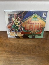 2020-21 Donruss Optic GARY PAYTON #15 Express Lane Insert SP Seattle SuperSonics