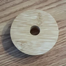 Netany Drinking Glass Lids Bamboo