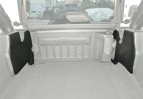 for 2018+Jeep Wrangler JL 4-Door Rear Trunk Side Protection Pad Cargo Mat Cover - Picture 6 of 12