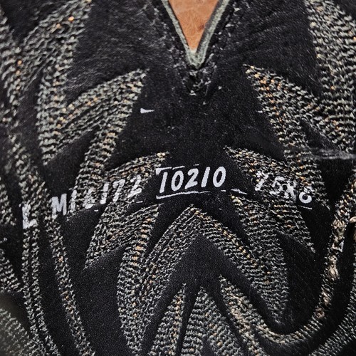 Larry Mahan Hombres Negro Marrón Avestruz Western Botas de Vaquero LM03220201 Talla 7.5 8 - Imagen 8 de 8