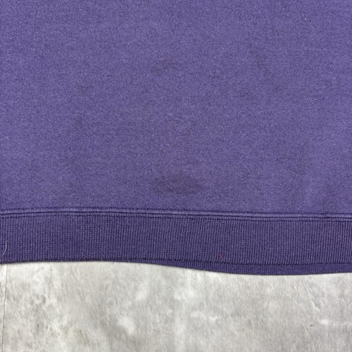 Vintage 90s Russell Athletic Purple Pullover Sweatshirt Womens size L - Picture 4 of 6
