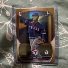 2023 Bowman - Prospects Andres Mesa #BP-44 Gold /50 (RC)