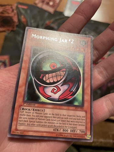 Yu-Gi-Oh! TCG Morphing Jar #2 Pharaoh's Servant PSV-040 1st Edition Rare NM - Picture 3 of 6