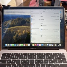 Apple MacBook Air 2018 13'' i5 1.6GHZ 8GB 128GB A1932 Silver USED  #516