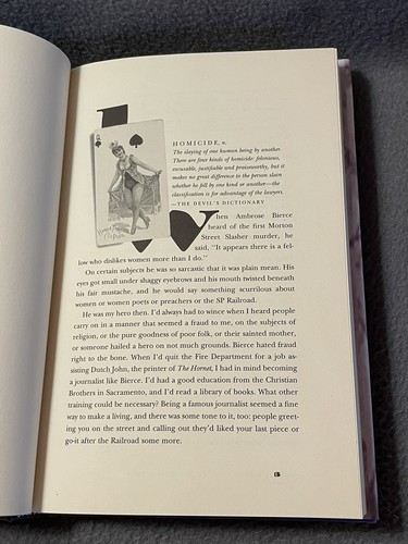Ambrose Bierce And The Queen of Spades Oakley Hall 1998 First Edition HC/DJ LNew - Picture 16 of 22
