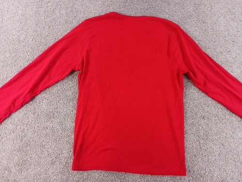 Holiday Time Girls XL 14-16 Long Sleeve ShirtRed T-Rex Santa Hat - Picture 13 of 17